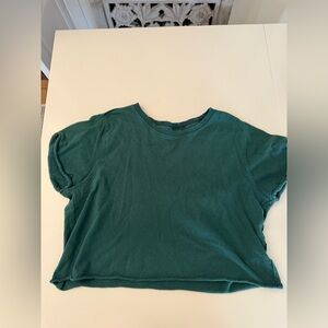 We The Free Short Sleeve Crewneck Top in Teal